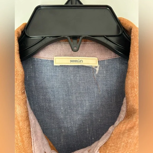 NWOT Sessun Volcano shirt dress - Picture 3 of 5